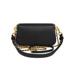 Tory Burch // Britten Convertible Crossbody Bag (Black)