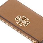 Tory Burch // Britten Zip Card Case (Black)
