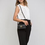 Tory Burch // Britten Mini Top Handle Handbag (Black)