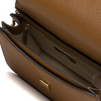 Tory Burch // Britten Small Adjustable Shoulder Bag (Black)