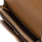 Tory Burch // Britten Chain Wallet W. Wristlet (New Ivory)