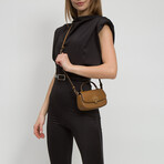 Tory Burch // Britten Mini Top Handle Handbag (Black)