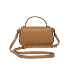 Tory Burch // Britten Mini Top Handle Handbag (Black)