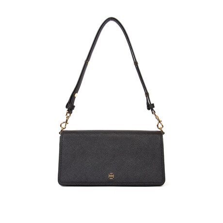 Tory Burch // Emerson Convertible Crossbody Bag (Black)