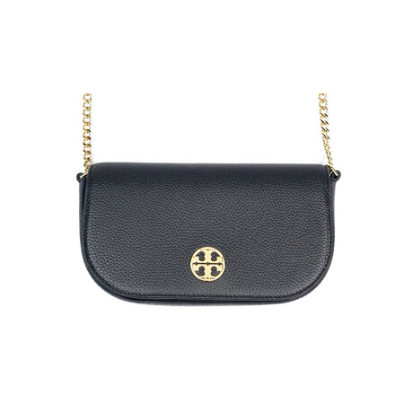 Tory Burch // Chelsea Pebbled Crossbody Bag // Black (Black)