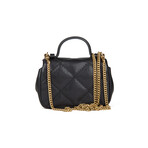 Tory Burch // Willa Nano Top Handle Handbag // Black  (Black)