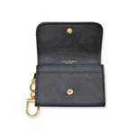 Tory Burch // Emerson Flap Card Case (Black)