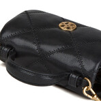 Tory Burch // Willa Nano Top Handle Handbag // Black  (Black)
