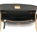 Tory Burch // Emerson Top Handle Crossbody Bag (Black)