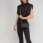 Tory Burch // Emerson Top Handle Crossbody Bag (Black)