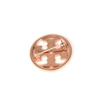 Rose Gold & Cristal Miller Pave Brooch