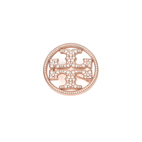 Rose Gold & Cristal Miller Pave Brooch