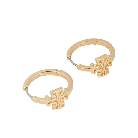 Gold Britten Hoop Earring