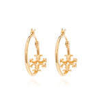 Gold Small Eleanor Hoop Earring