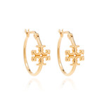Gold Small Eleanor Hoop Earring