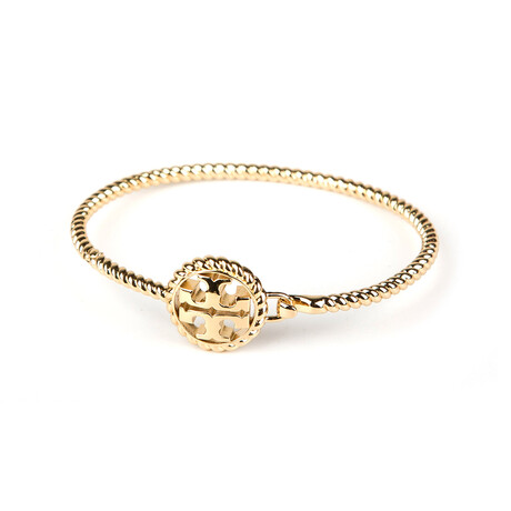 Gold Rope Logo Hinged Cuff