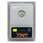 1938 D Mercury DIme NGC MS 66 FB # 005