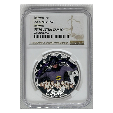 Batman 2020 NGC Proof 70 Ultra Cameo # 006