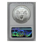 2020 W SIlver Eagle NGC MS 70 Star Label # 023 & 024