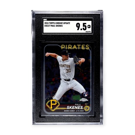 Paul Skenes // 2024 Topps Chrome Update // Rookie Card // SGC 9.5 Mint+