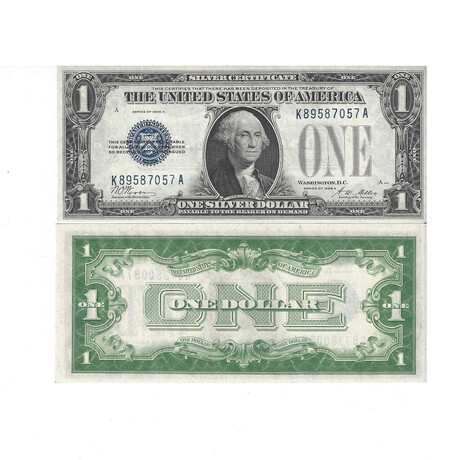 1928 A $ 1 Silver Certificate Choice Uncirculated