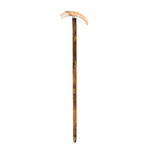 Warthog Tusk Cane // Brown