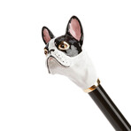 French Bulldog Cane // Black