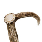 Deer Antler Cane // Brown