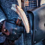 Warthog Tusk Cane // Brown