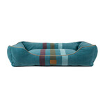 Pendleton Kuddler Dog Bed // Cabin Stripe Shale (Medium)