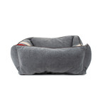 Pendleton Kuddler Dog Bed // Cabin Stripe Gray (Medium)