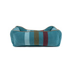 Pendleton Kuddler Dog Bed // Cabin Stripe Shale (Medium)