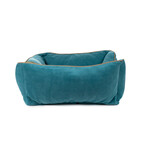 Pendleton Kuddler Dog Bed // Cabin Stripe Shale (Medium)