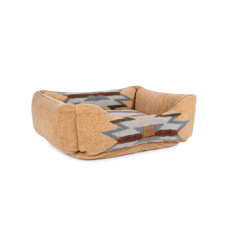 Pendleton Kuddler Dog Bed // Wyeth Trail Wheat (Medium)