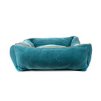 Pendleton Kuddler Dog Bed // Cabin Stripe Shale (Medium)