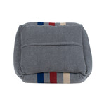 Pendleton Kuddler Dog Bed // Cabin Stripe Gray (Medium)