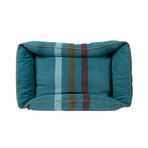 Pendleton Kuddler Dog Bed // Cabin Stripe Shale (Medium)