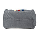 Pendleton Kuddler Dog Bed // Cabin Stripe Gray (Medium)
