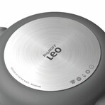 BergHOFF Leo 10" Non-Stick Grill Pan // Grey