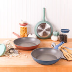 BergHOFF Leo Non-stick Fry Pan 10"// Canyon Rose