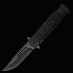 Black Combat Liner Lock // Black // 5"