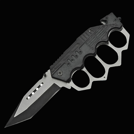 Combat Trench Liner Lock // Black // 5"