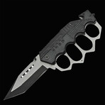 Combat Trench Liner Lock // Black // 5"