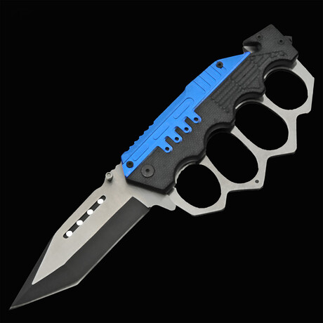 Combat Trench Liner Lock // Blue // 5"