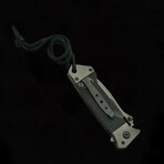 Drop Point Task Force Liner Lock // Black // 5"