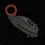Shrub Karambit // Red // 5.5"