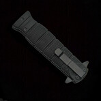 Black Combat Liner Lock // Black // 5"