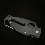 Black Camping Folder // Black // 3.5"