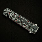 Skull Folder // Gray // 4.75"