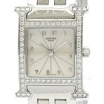 Hermes Ladies Heure H Diamond Quartz // HH1.230.HERMES // Pre-Owned